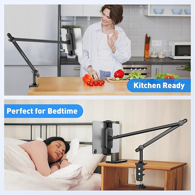 AboveTEK Tablet Stand Holder, Aluminum iPad Holder - Image 5