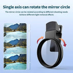 52mm Clip-on CPL Phone Camera Lens Filter, Polarized Camera Lens CPL Filter - Image 2