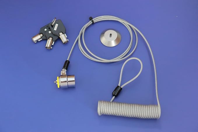 10-Foot Retractable Anti-Theft Steel Cable Lock - Image 3