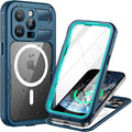 Lanhiem Magnetic for iPhone 15 Pro Case, IP68 Waterproof Dustproof Case by LanhiemHome