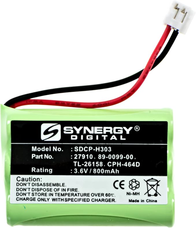 Synergy Digital Cordless Phone Battery, Compatible - Image 4