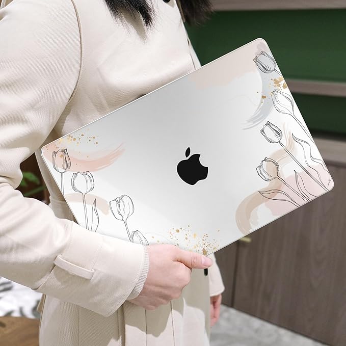 MEEgoodo Case for MacBook Air M4/M3/M2 13.6 inch 2025 2024 2022, Fit Model - Image 7