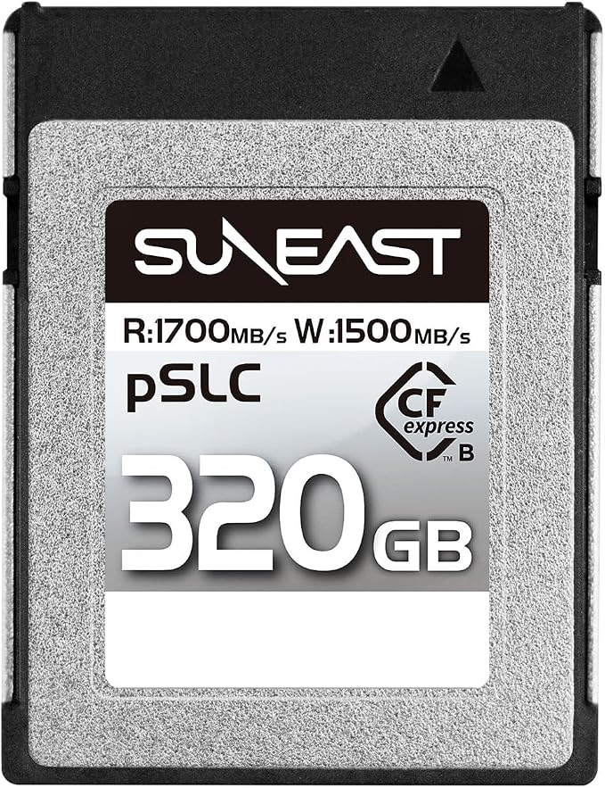 ULTIMATE PRO CFexpress Type B Card 320GB pSLC Series SE-CFXB320S1700 by SUNEAST