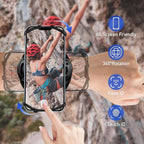Running Phone Holder Wristband, Forearm Armbands 360° Rotatable & Detachable - Image 3