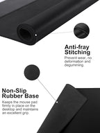 TopMade Mouse Pad with 15W Fast Wireless Charging, 31.5"x15.75" XXL Large - Image 5