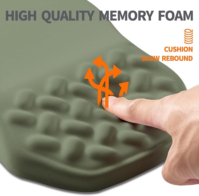 Ergonomic Slope Mouse Pad Wrist Support, Wrist Rest Mousepad - Image 3