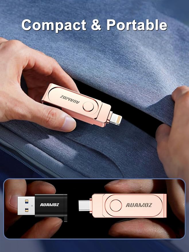 512GB Flash Drive Intended for iPhone, Memory Stick Storage Files Photos Videos - Image 8