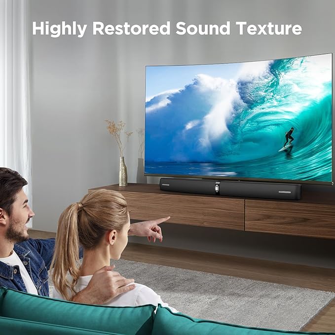 Sound Bar for Smart TV, 90W Soundbar - Image 7
