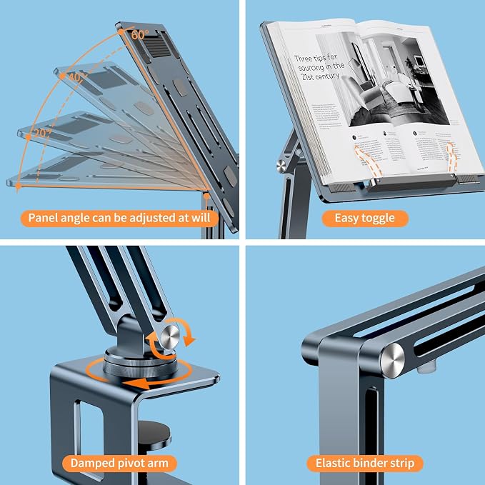 OATSBASF Tablet Stand, iPad Holder - Image 3