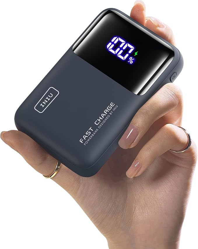 INIU Power Bank, 20000mAh 65W Ultra Small USB C Laptop & Phone Portable Charger by INIU