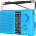 LEOTEC AM/FM Radio with Best Reception, AC or Battery Operated Portable Radio by LEOTEC