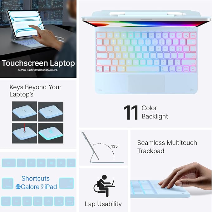 typecase Keyboard Case for iPad Pro 13-inch 2024, Magic Keyboard - Image 3