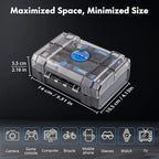 XOOL 78PCS Ratchet Screwdriver Set, Precision Bits, 1/4" Sockets, Magnetic Tools - Image 7