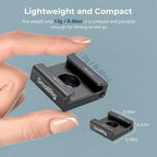 SmallRig Anti-Twist Cold Shoe Mount Adapter - Image 5