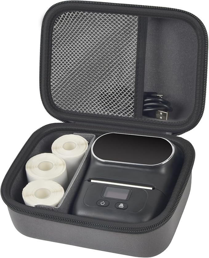 Case Compatible with Phomemo M110 Label Maker by BOOBOWL