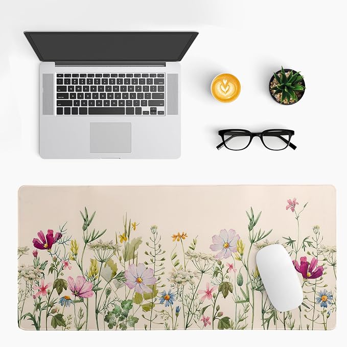 Flower Gaming Mouse Pad Large Mouse Pad - Image 3