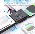 Unitek USB 3.0 to IDE and SATA Converter External Hard Drive Adapter Kit - Image 2