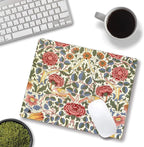 Mouse Pad, Floral Mouse Pad, Square Mouse Mat Waterproof Mousepad Non-Slip - Image 2