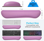 Dapesuom Enlarge Keyboard Wrist Rest, Memory Foam Keyboard Wrist Cushion - Image 6