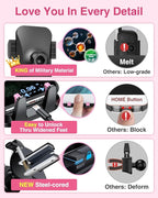 VANMASS Cell Phone Mount Car Dashboard Window Vent Desk Fit - Image 5