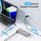 USB C Docking Station 3 Monitors - Image 4
