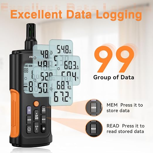YT606 Temperature Humidity Meter High Precision Digital Hygrometer - Image 3