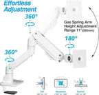 AVLT Single 34”-57” Monitor Arm Desk Mount fits One 44 lbs Heavy Duty Screen - Image 3