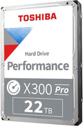 Toshiba X300 PRO 22TB High Workload Performance by Toshiba