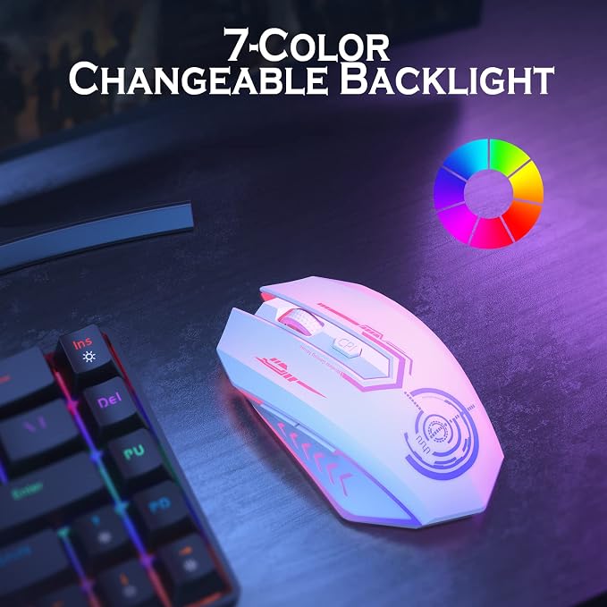 UHURU Gaming Mouse, Wireless Gaming Mouse - Image 3