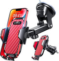 VANMASS True Military-Grade Car Phone Holder Strongest Suction & Clip Cell by VANMASS