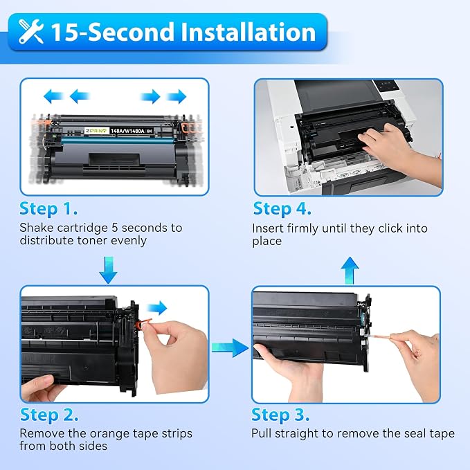 ZIPRINT 148A Toner Cartridge Compatible Replacement - Image 7