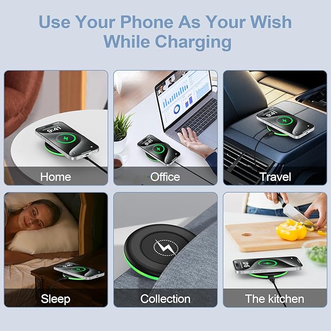 Samsung S25 Wireless Charger Fast Charging Pad Android Charger - Image 7