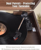 OTIC All-in-One Vinyl Record Player - Image 2