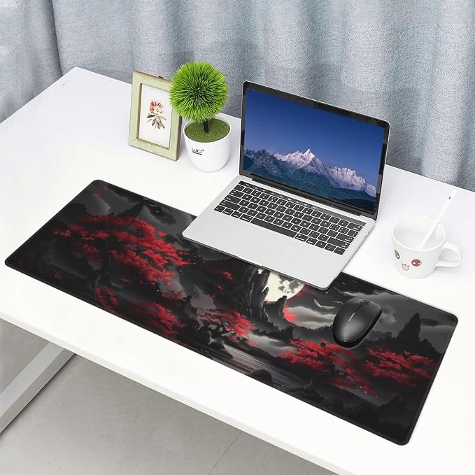Extended Gaming Mouse Pad, Large Desk Mat XL Anime Mouse Pad Waterproof - Image 7