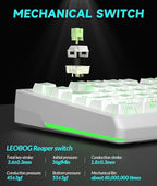 KI99 Pro 96% Wireless Mechanical Keyboard, RGB Gaming Keyboard, Hot-Swappable - Image 5