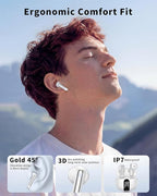 Wireless Earbuds, 2026 Bluetooth 5.4 Headphones Bass Stereo Ear Buds - Image 7