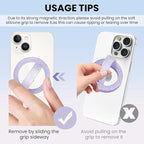 Magnetic Silicone Ring Grip Phone Holder, Loop Grip Phone Holder, Magnetic - Image 6