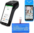 Cameron Sino Replacement for Ver'ifone X970 X990 Battery, fits SX18650-2S1P - Image 2