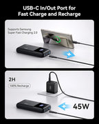 INIU Power Bank, 20000mAh 65W Compact USB C Laptop Portable Charger, PD QC Fast - Image 5