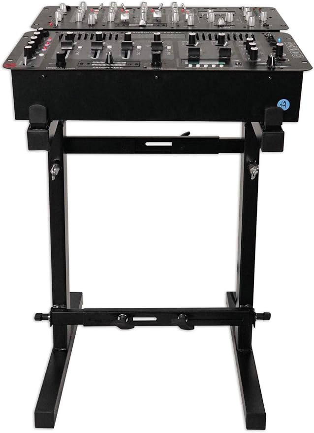 Rockville RXS20 Portable Mixer Stand 300 lbs Capacity, Adjustable Height 24-36in by Rockville
