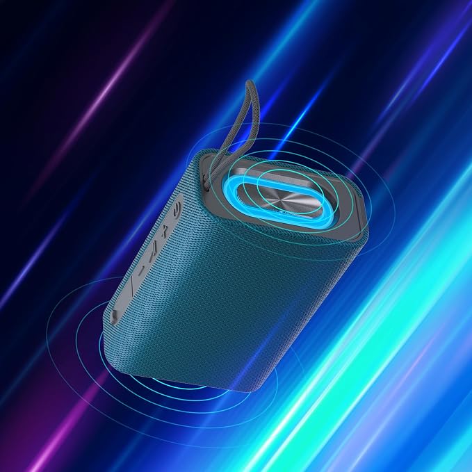Speaker, Portable Wireless Bluetooth Speakers, Waterproof Loud Stereo Sound - Image 5