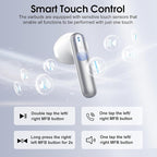 Wireless Earbuds, 40H Ultralight in-Ear Buds, IP7 Waterproof Earphones - Image 5