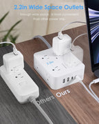 6Ft Surge Protector Power Strip - Image 5