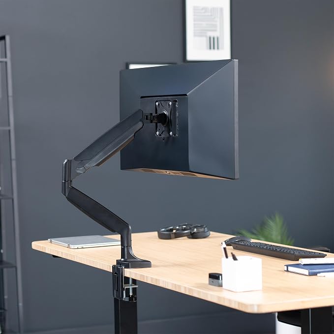 VIVO Premium Aluminum Heavy Duty Single Monitor Arm - Image 8