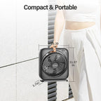Portable Table fan, Window Fan, Small Box Fan - Image 6