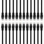 GearIT 50-Pack, Cat5e Ethernet Patch Cable 3 Feet by GEARit