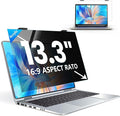 Laptop Privacy Screen 13.3 inch, 9H Hanging Privacy Screen by HOME