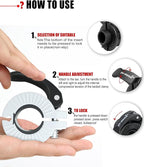 Pro Barbell Clips 1 inch Barbell Clamps 0.9-1.18inch Quick Release Weight Clips - Image 3
