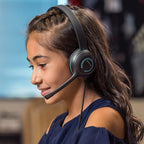 Cyber Acoustics Stereo USB Headset, in-line Controls - Image 2