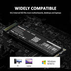 S501 256GB NVMe SSD 3D NAND1.3 PCIe Gen3x4 M.2 2280 Internal Solid State Drive - Image 7